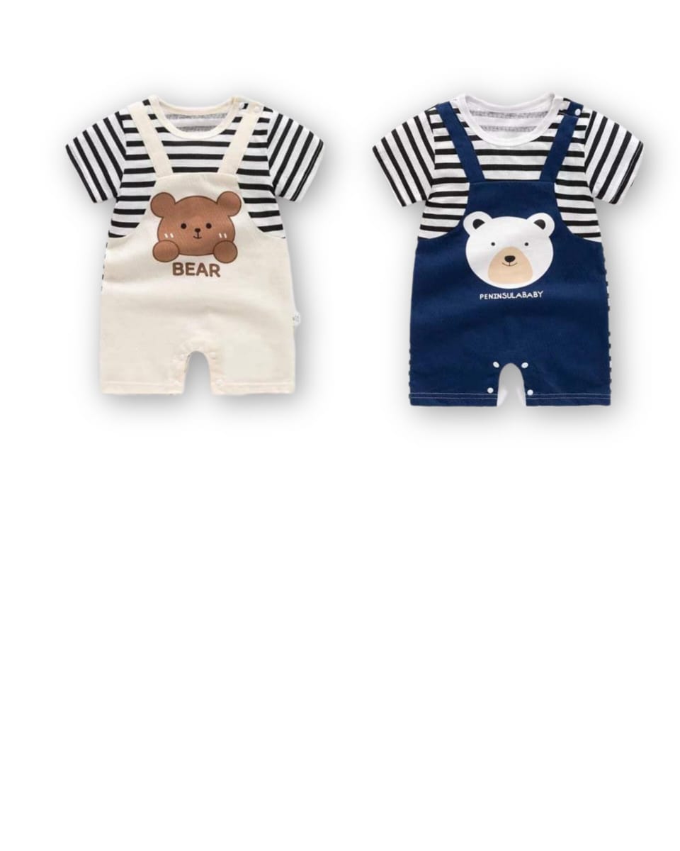 2 PCS Baby Best Adjustable Romper