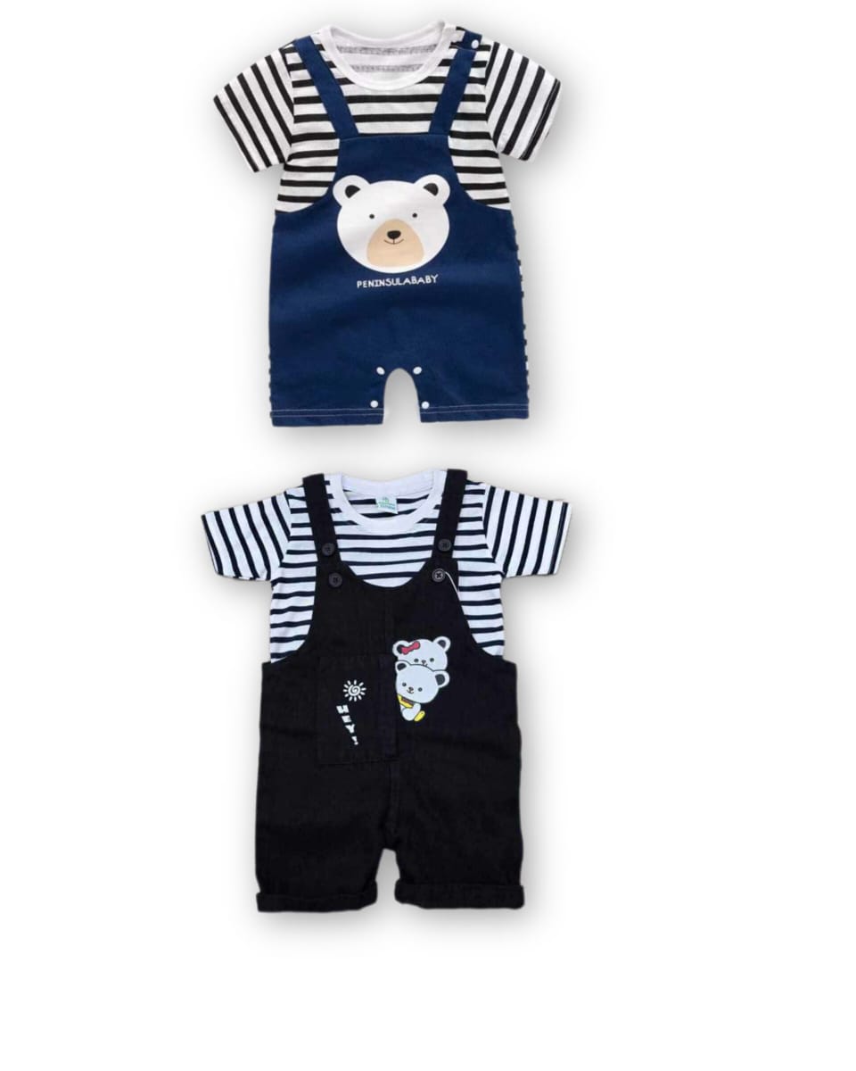 2 PCS Baby Best Adjustable Romper