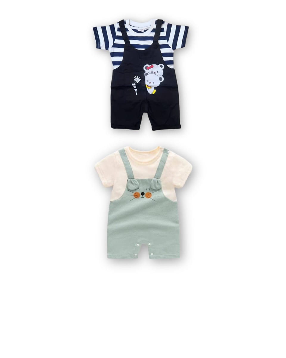 2 PCS Baby Best Adjustable Romper