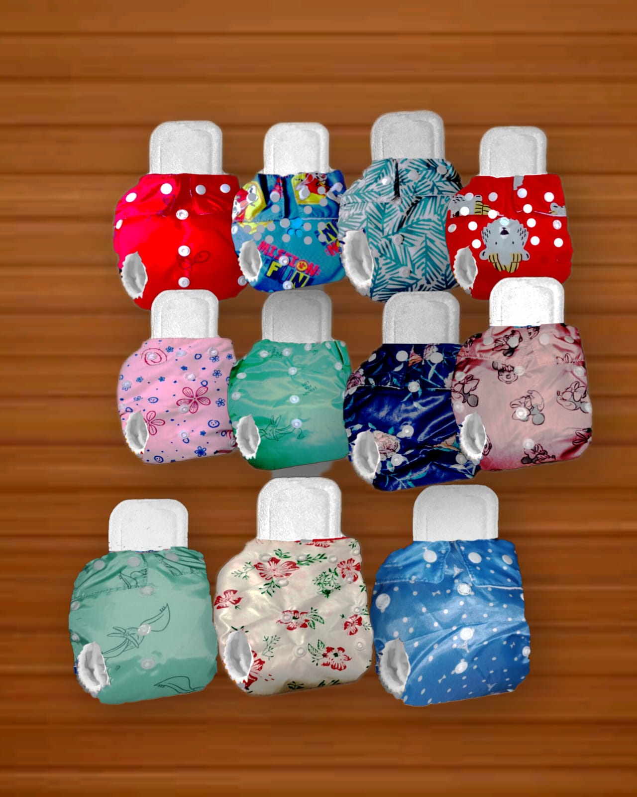 বেবি ওয়াটারপ্রুফ ওয়াশবল ডায়পার,