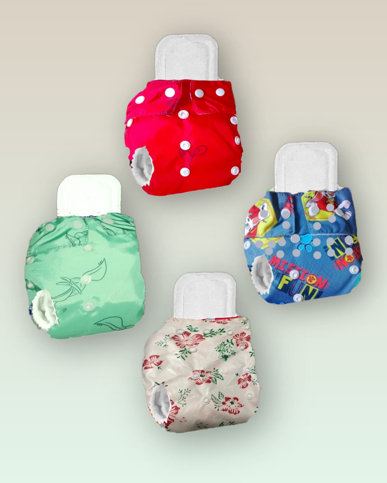 বেবি ওয়াটারপ্রুফ ওয়াশবল ডায়পার,