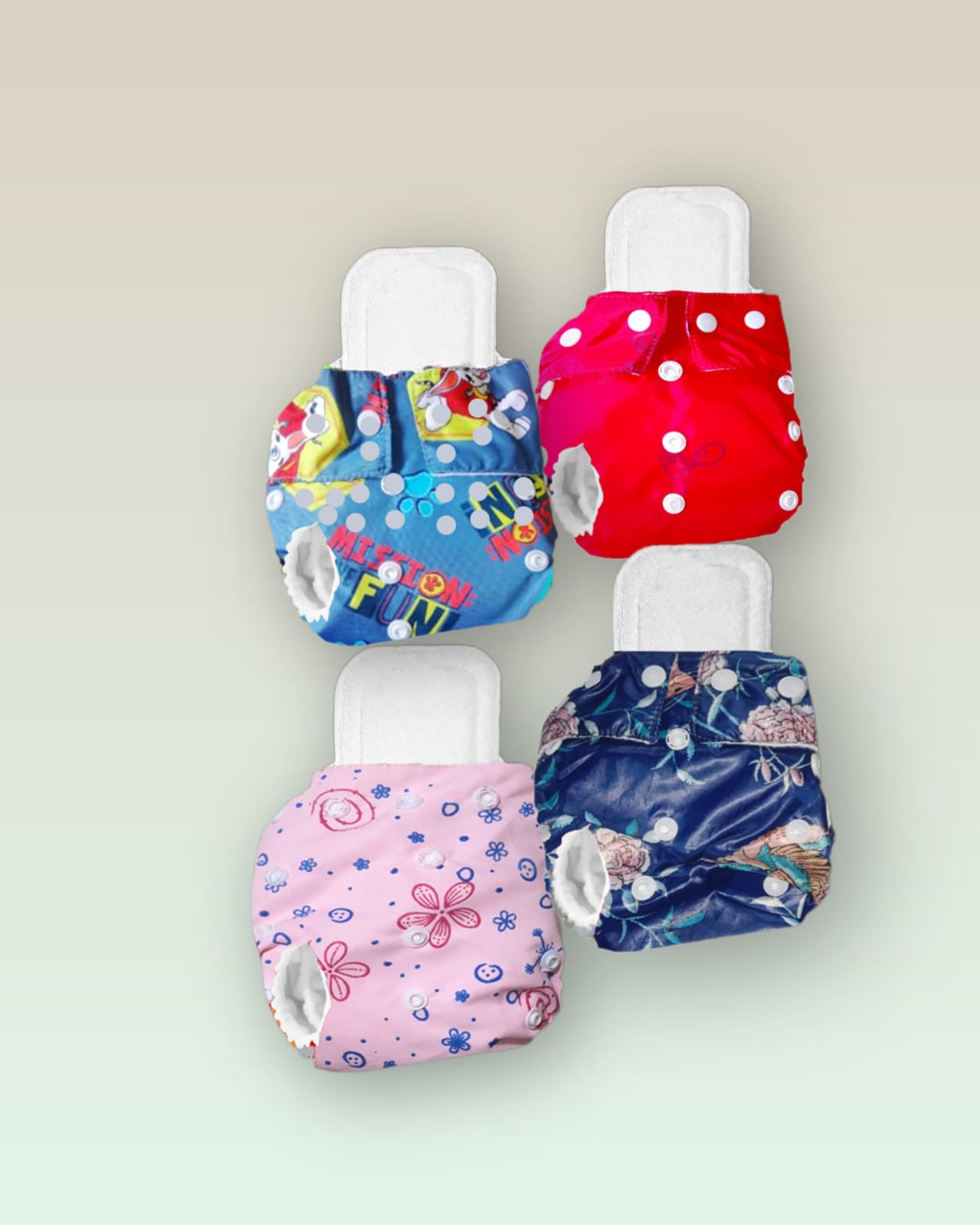 বেবি ওয়াটারপ্রুফ ওয়াশবল ডায়পার,