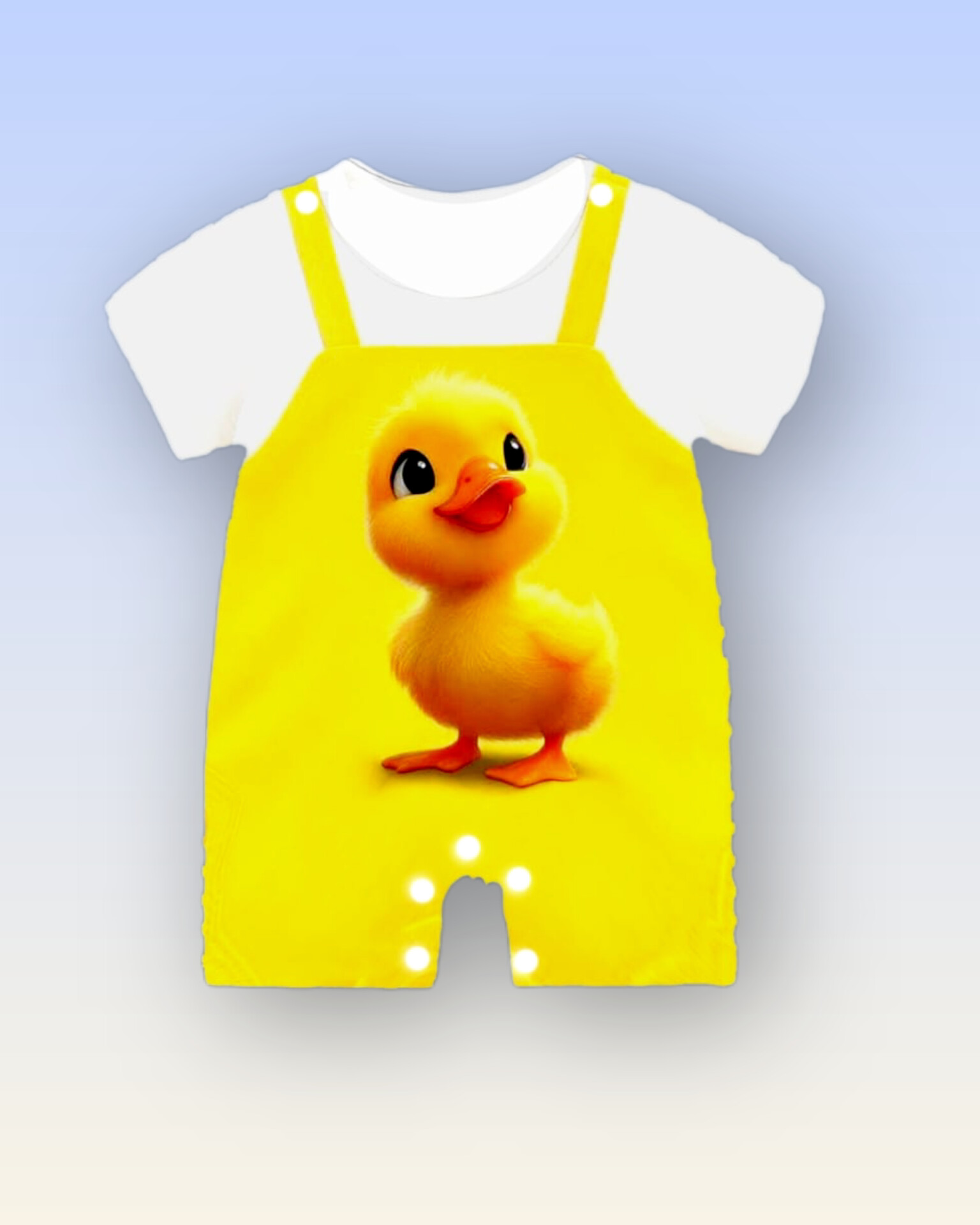 বেবি এডজাস্টেবল রাম্পার এটাস্ট সিঙ্গেল এক পিস