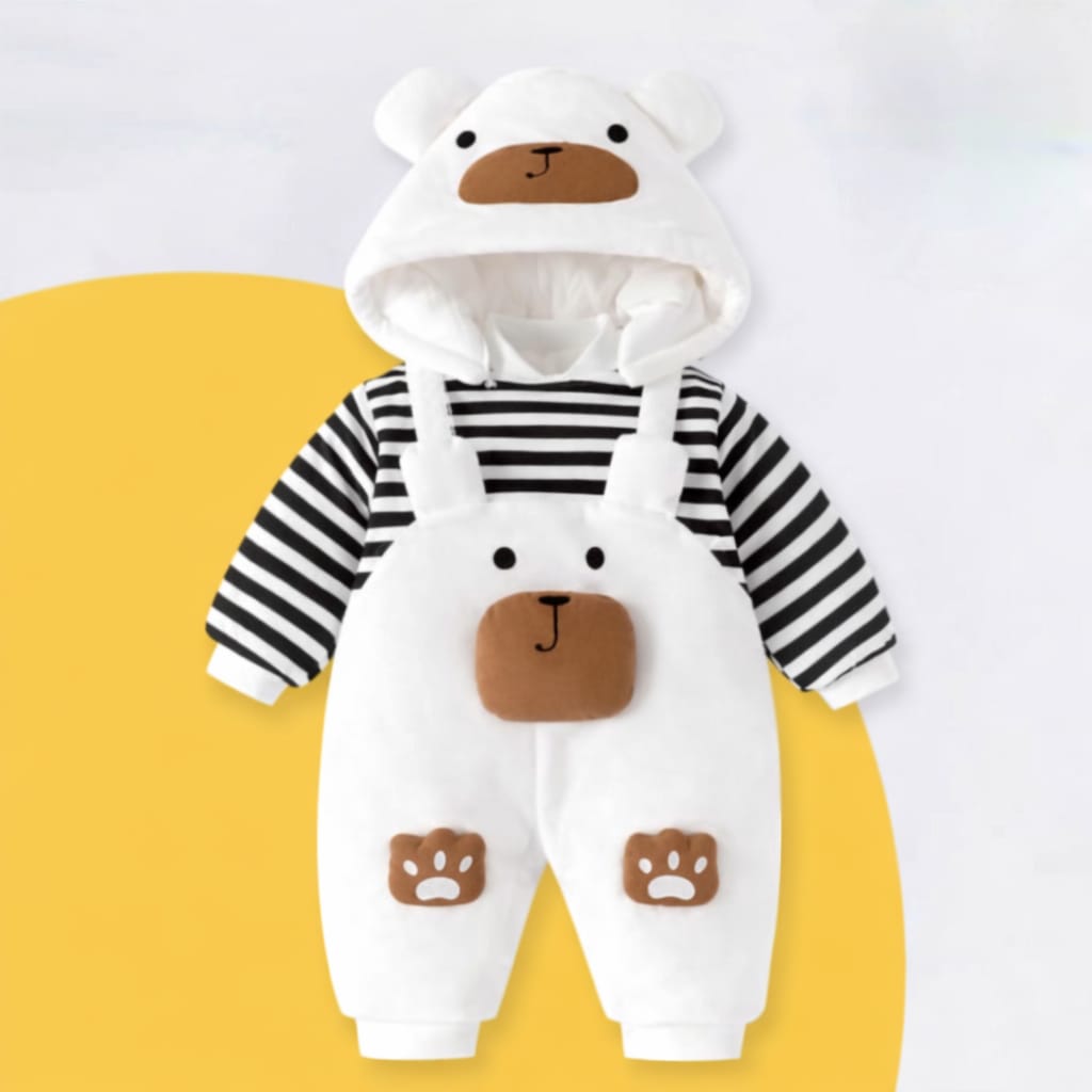 বাচ্চাদের নরম ভেলভেট জাম্পসুট