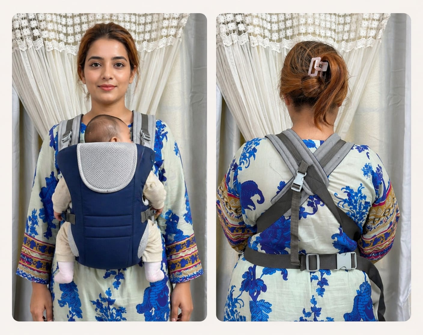 Coco Baby carrier bag Navy Blue  color